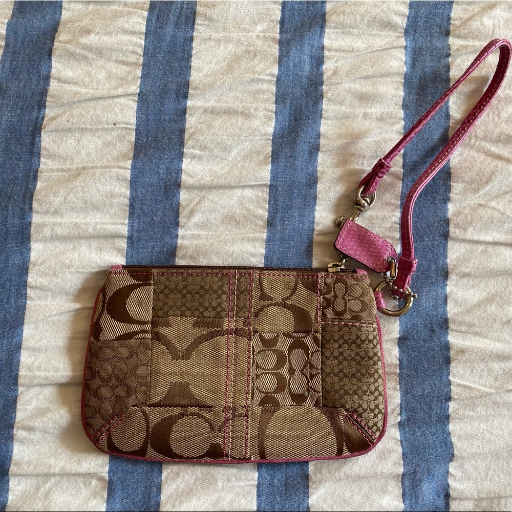 Coach wristlet